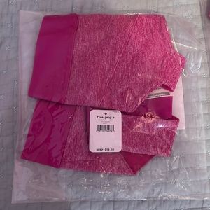 FREE PEOPLE FP MOVEMENT Just Breathe Hibiscus Bra NWT